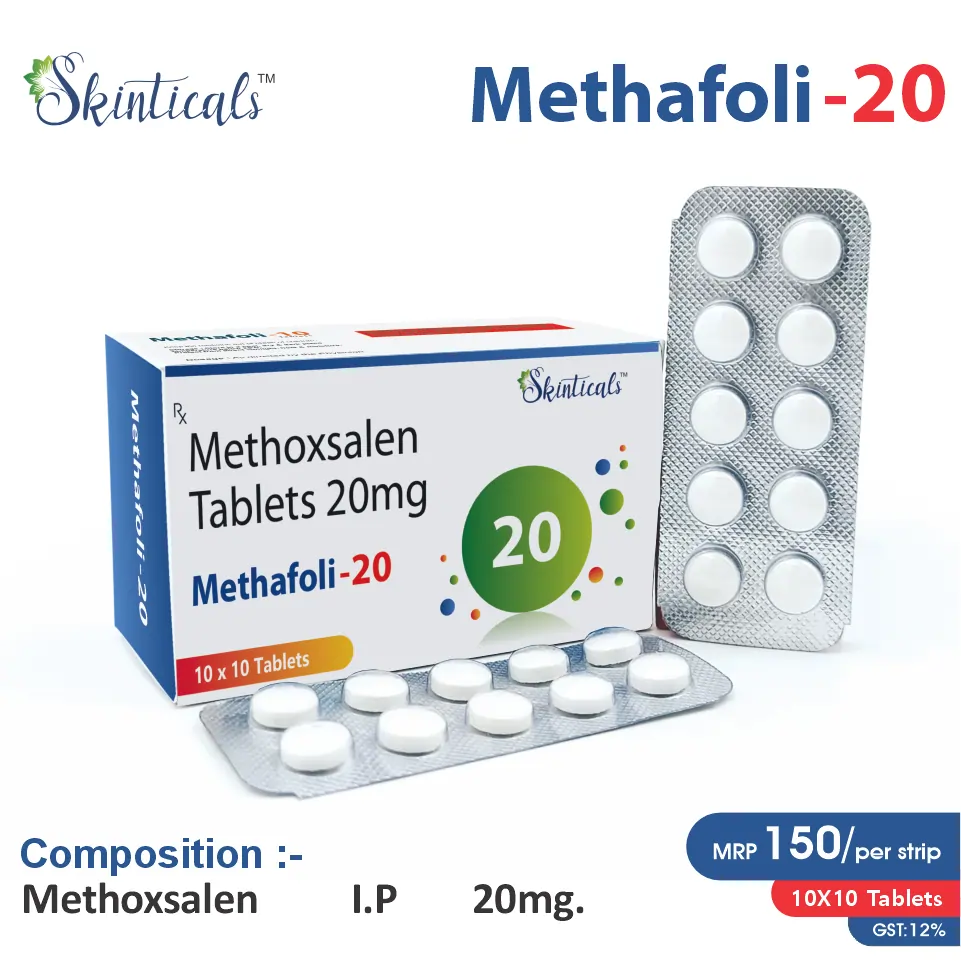 Methoxsalen 20mg Tablet | Dermatology Segment | Best Price for PCD Pharma Franchise